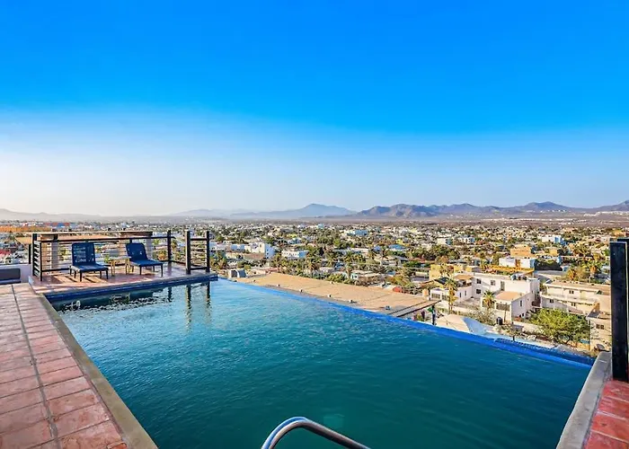 Loft Close To The Ocean With Rooftop Infinity Pool, Balcony & Gym - Dog-friendly Ferienhaus Cabo San Lucas