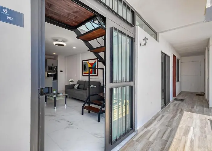 Loft Close To The Ocean With Rooftop Infinity Pool, Balcony & Gym - Dog-friendly Ferienhaus Cabo San Lucas