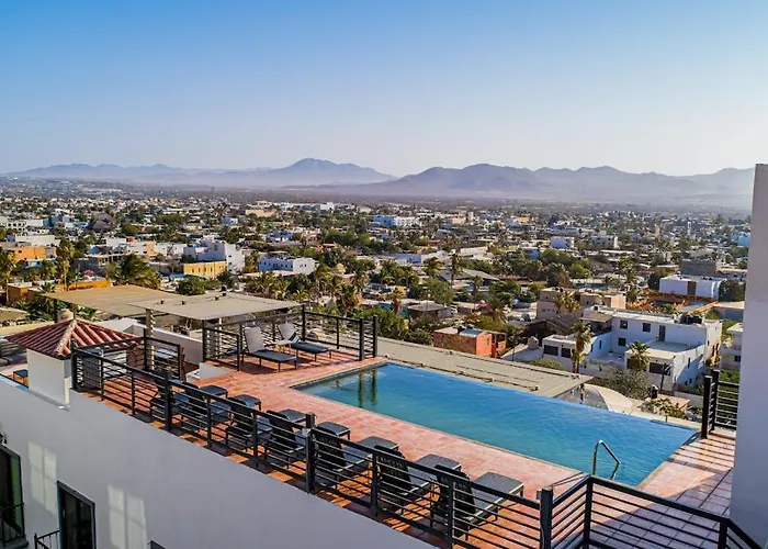 Loft Close To The Ocean With Rooftop Infinity Pool, Balcony & Gym - Dog-friendly Ferienhaus Cabo San Lucas