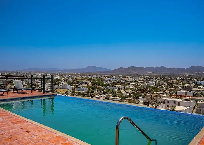 Ferienhaus Loft Close To The Ocean With Rooftop Infinity Pool, Balcony & Gym - Dog-friendly Cabo San Lucas